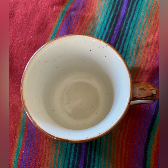 VTG. Speckled Stoneware unmarked Owl Mug! - Picture 2 of 10